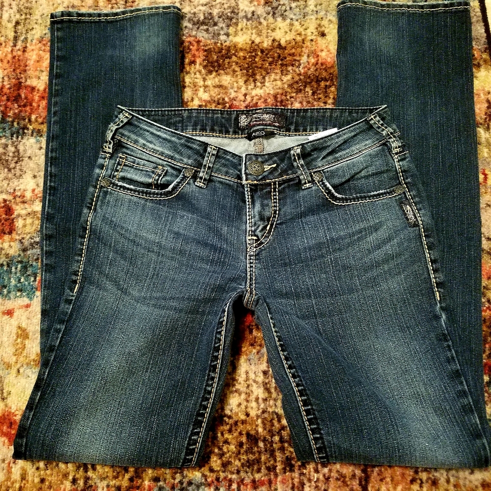 Silver Aiko Jeans